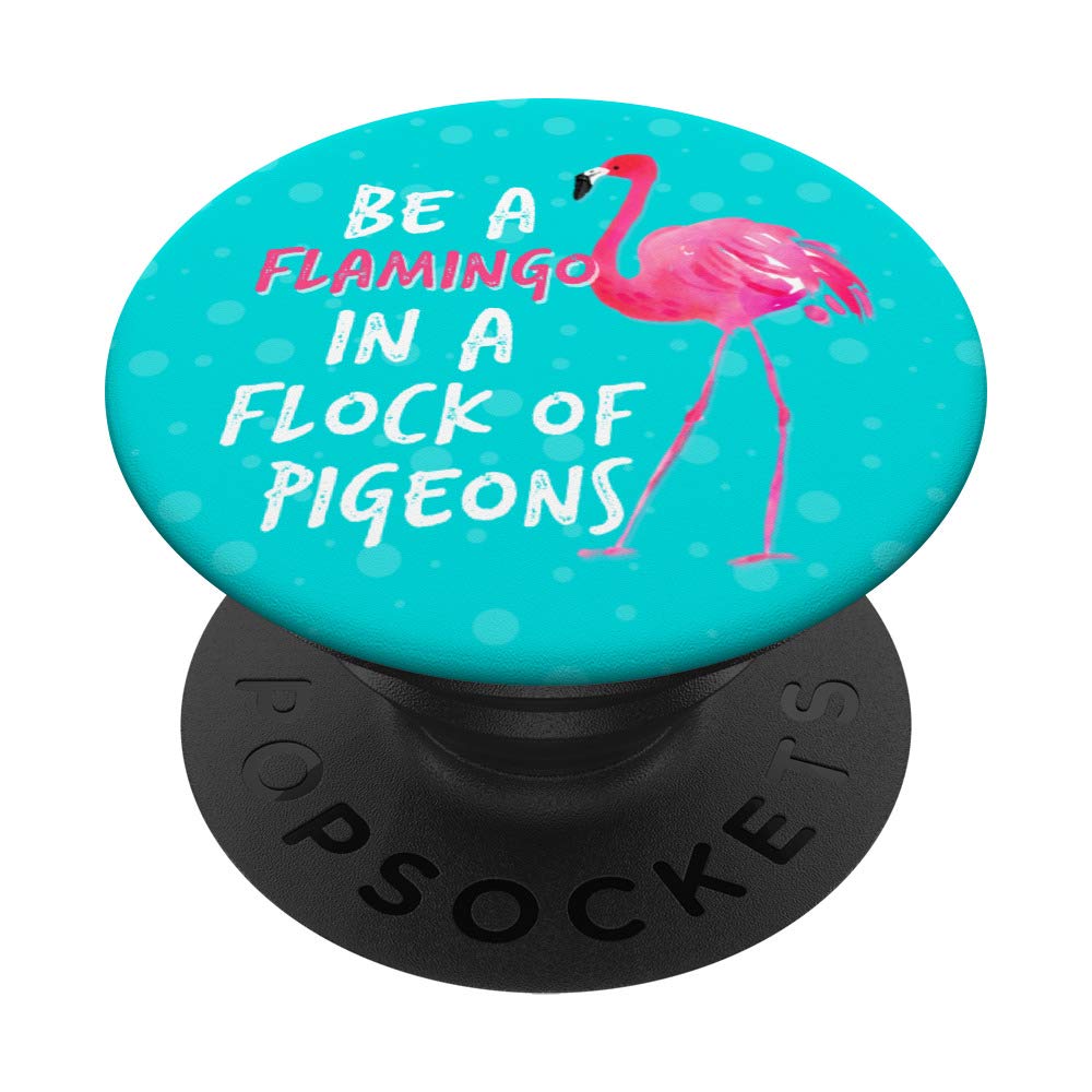 Funny Flamingo Phone Accessory - Unique & Cute Phone Grip Stand for iPhone & Android - Perfect for Gifts, Parties & Everyday Use