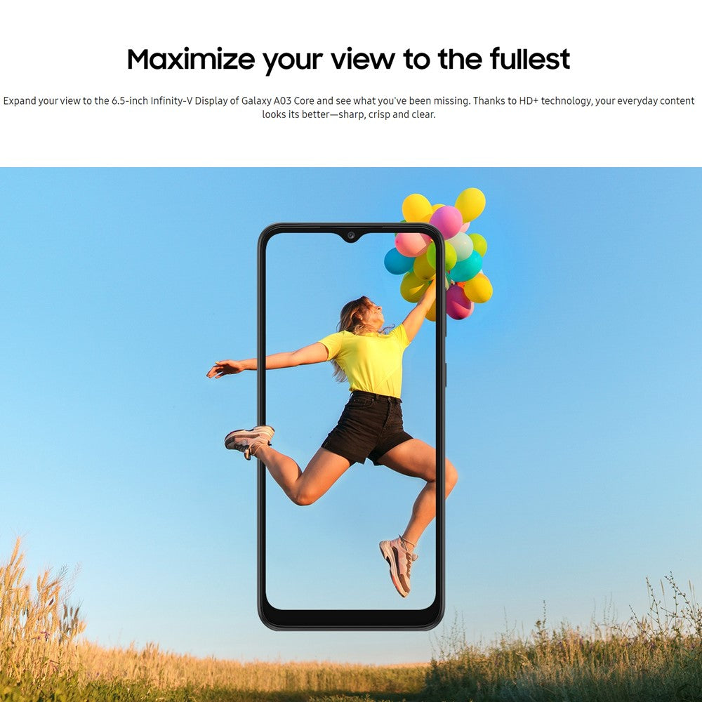 SAMSUNG Galaxy A03 Core 32GB Unlocked Smartphone - 6.5