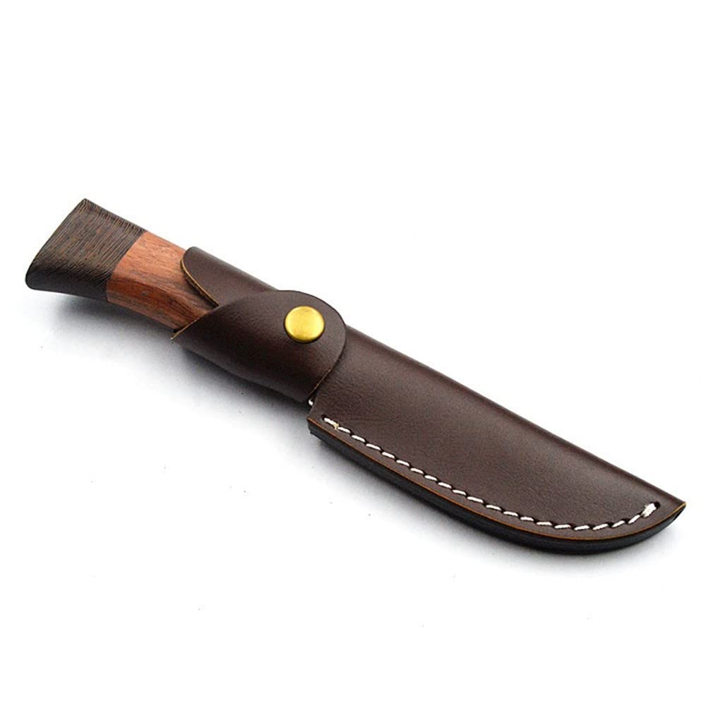 MiOYOOW Genuine Leather Knife Sheath for 5.1