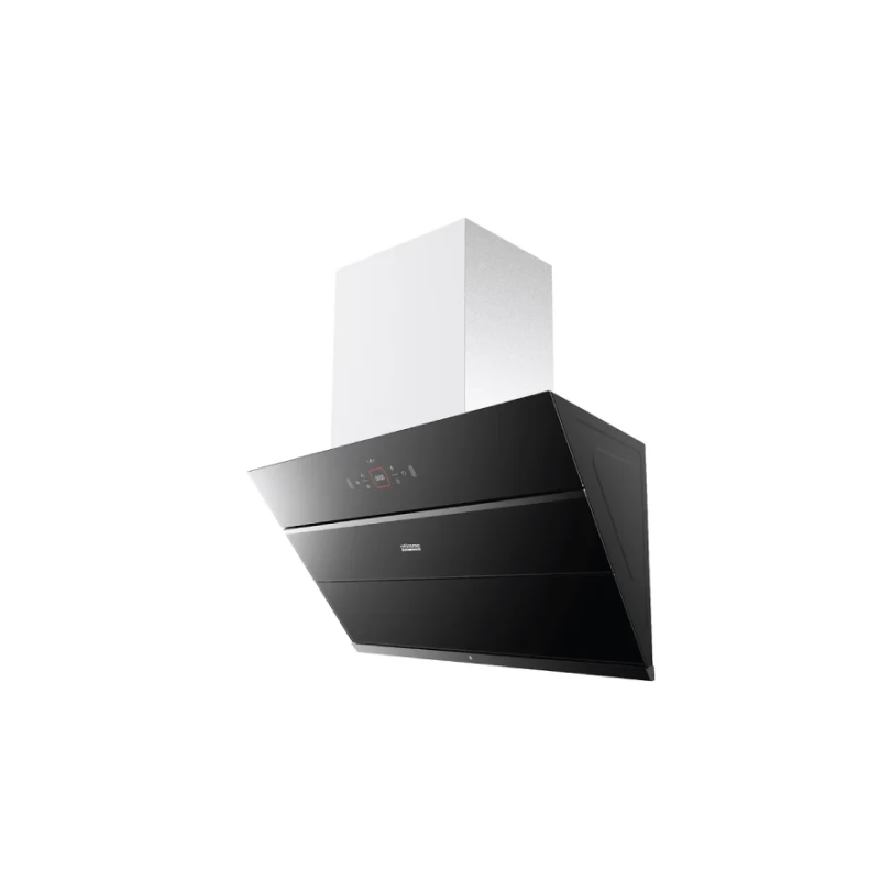 Europace ECH9148A 90cm Premium Inclined Range Hood with EBH 6391S 3-Burner 90cm Gas Cooktop (Schott Glass) - Perfect for Modern Kitchen Ventilation and Cooking