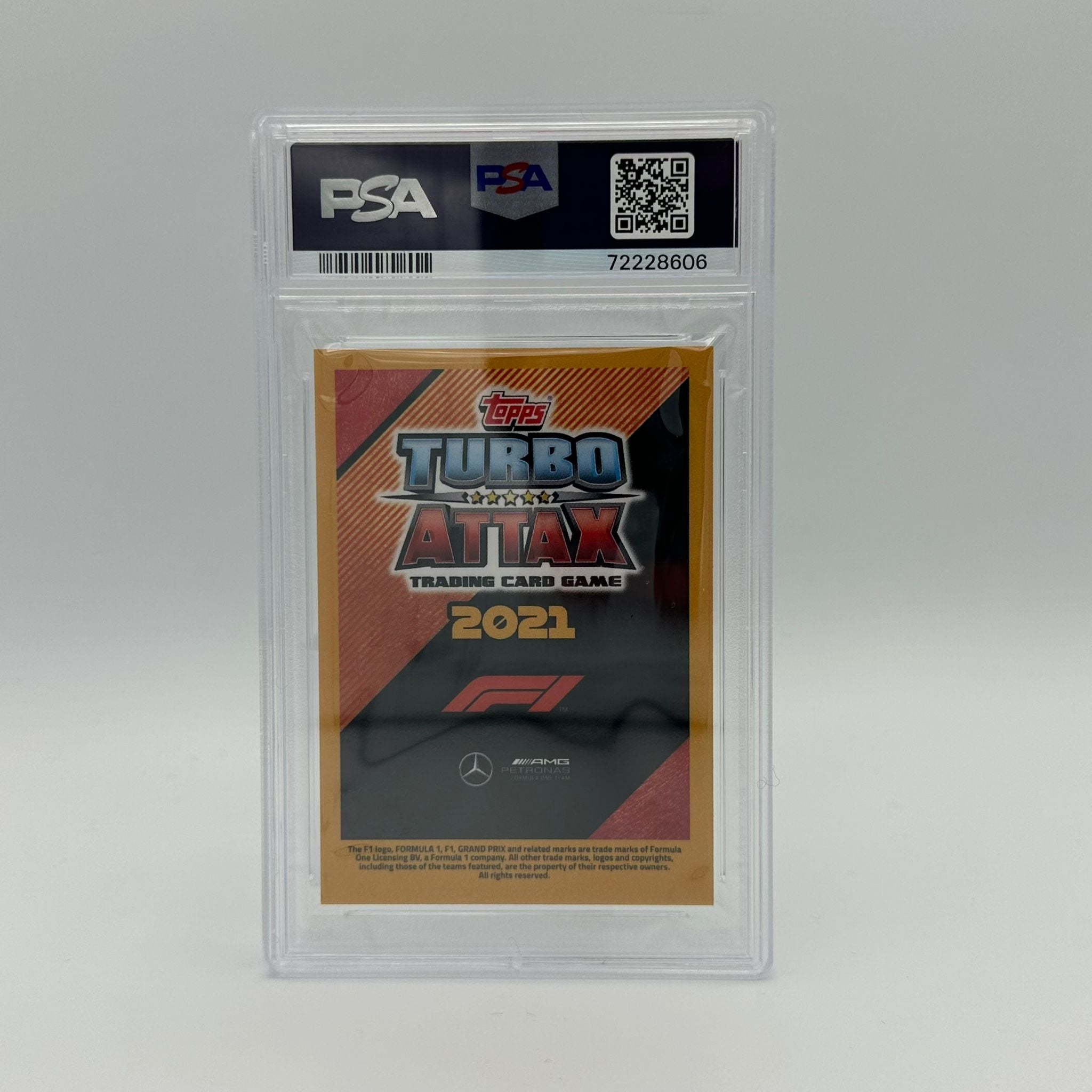 PSA 10 Lewis Hamilton 2022 Fire Racing Card #/250 - Rare Collectible for F1 Fans & Sports Memorabilia Enthusiasts | Perfect for Display, Trading, and Investment