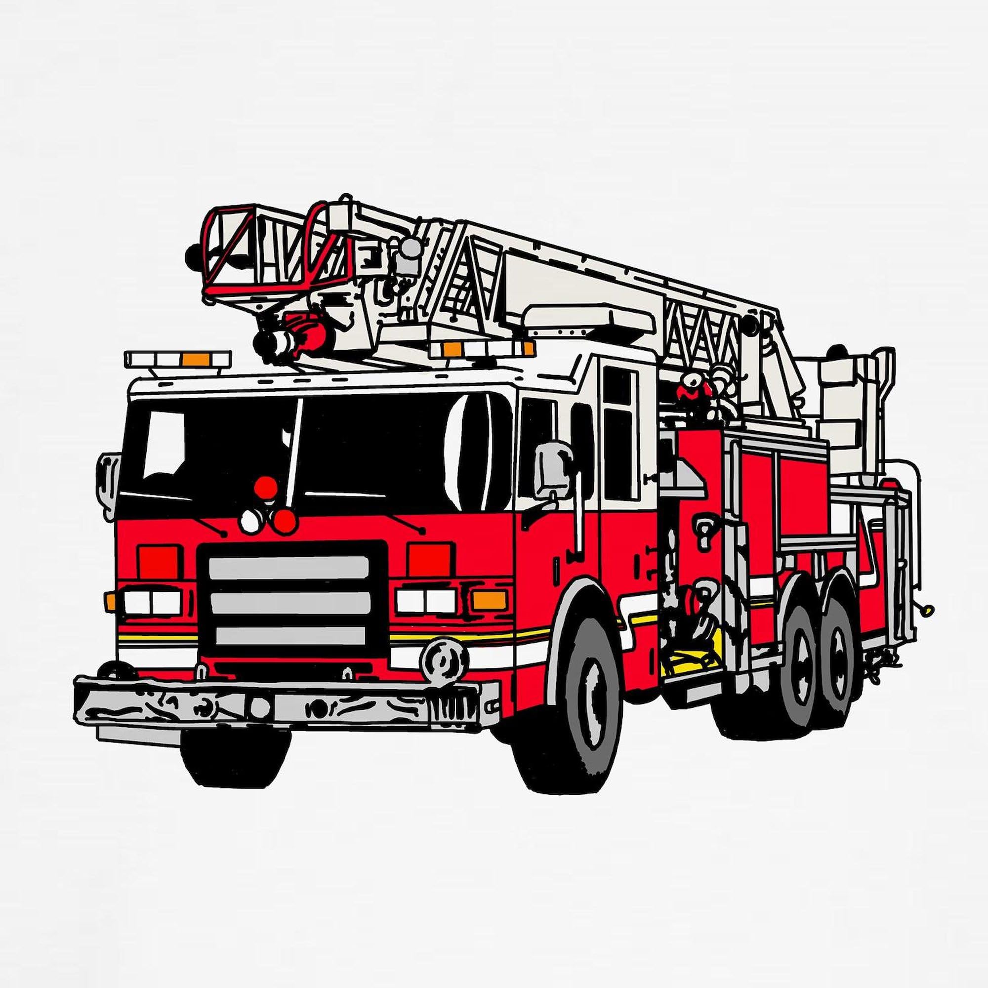 Funny Fire Engine Red Boxer Shorts for Men - Novelty Underwear with Humorous Designs, Perfect for Gifts, Parties, and Casual Wear