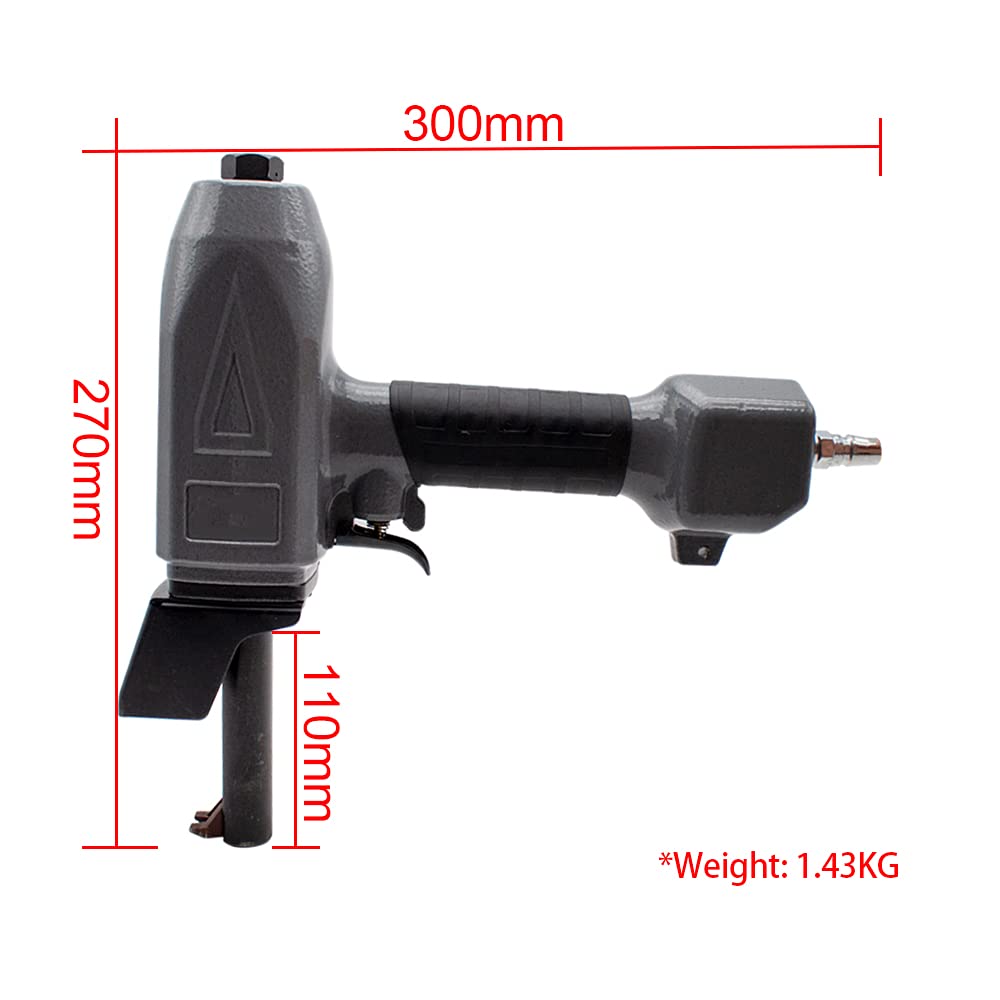 Pneumatic Nail Puller - Heavy Duty Air Nail Remover Tool for Wood Planks (1.7-3.5mm) with 0.45-0.75Mpa Pressure - Perfect for Woodworking, Demolition, and DIY Home Renovation Projects