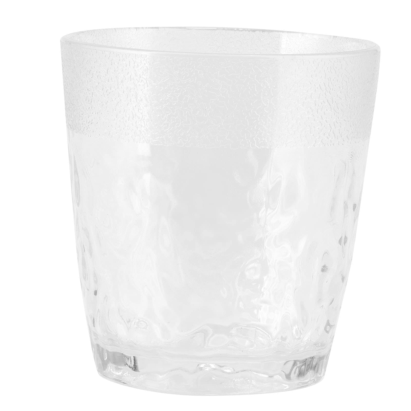 200ml Transparent Drinking Glass - Flower Tea Cup, Beer Mug for Home, Party, Office & School - Ideal for Students, Boys, Girls, Kids & Adults - Perfect for Iced Tea, Coffee, Juice or Cocktails