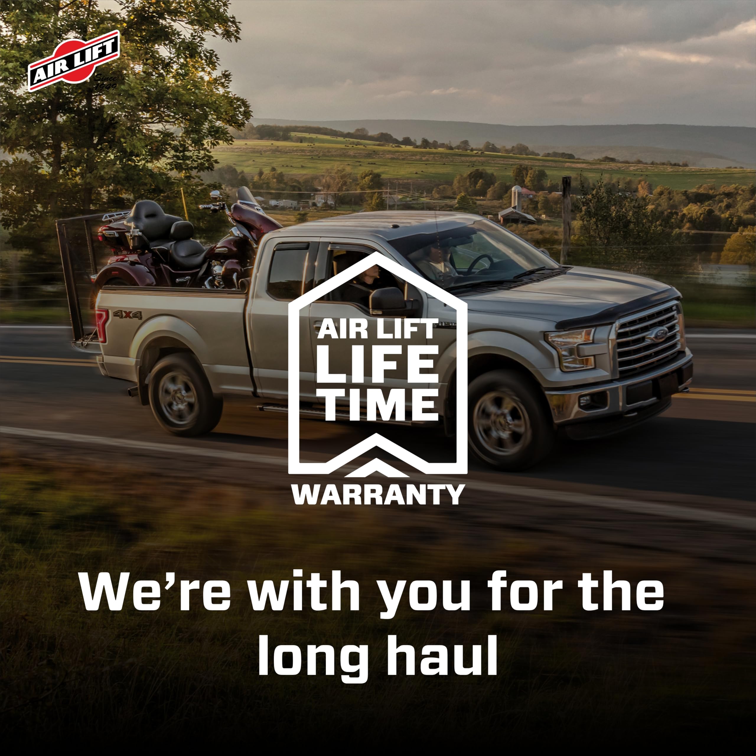Air Lift 1000 HD Air Spring Kit for 2009-2025 Ram 1500 (Model 60818HD) - Heavy Duty Suspension Upgrade for Towing & Hauling - Perfect for Off-Road Adventures & Work Trucks