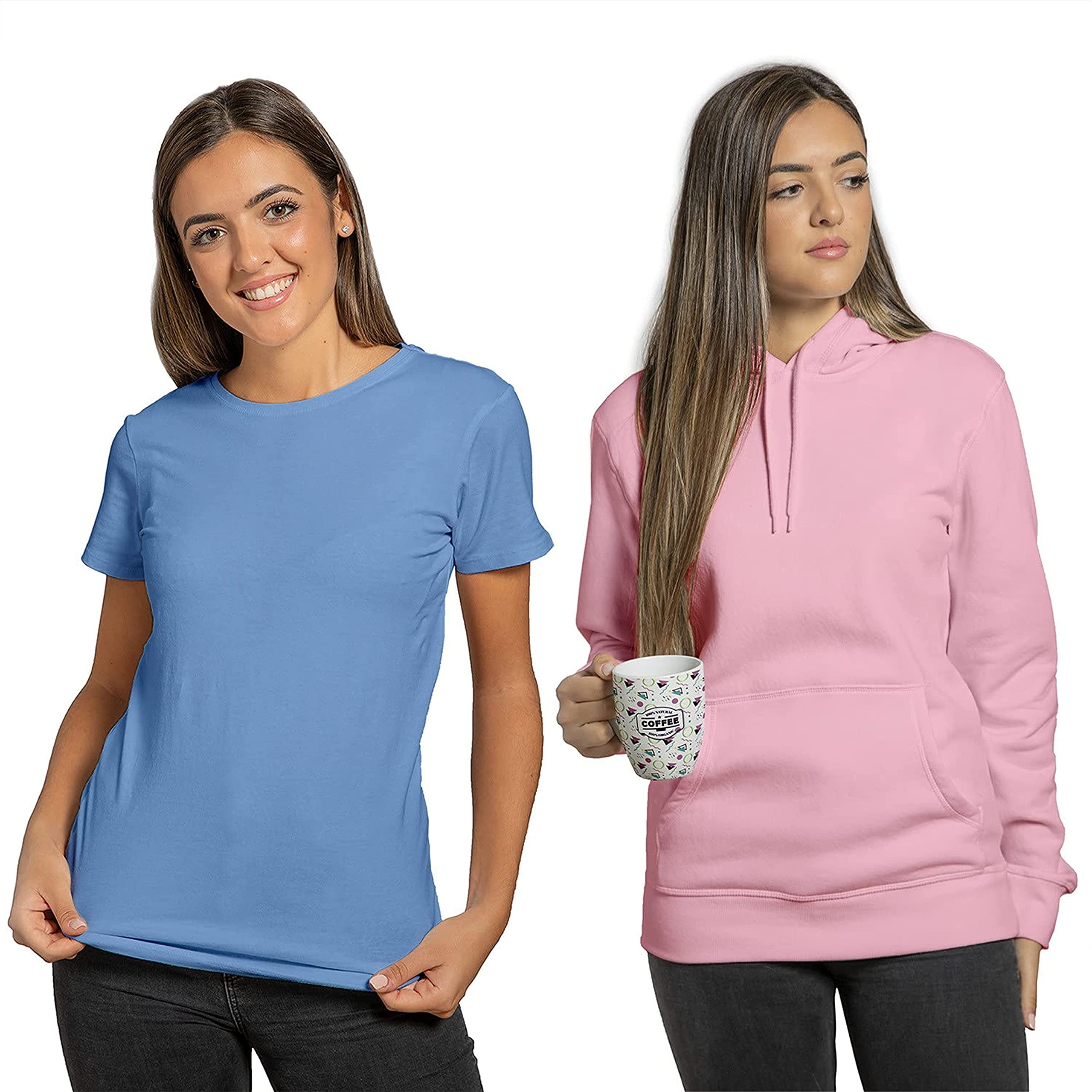 Practice More Self Love Sweatshirt - Trendy Hoodie with Inspirational Quotes on Back, Cute & Comfortable Pullover for Women | Perfect for Casual Wear, Gym, and Relaxing at Home