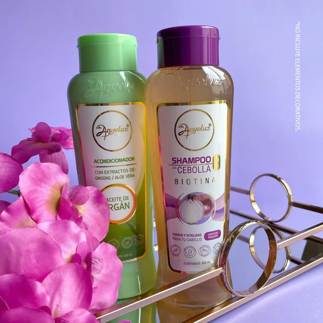 Onion Shampoo & Conditioner Duo Set for Hair Growth & Scalp Care - Natural Hair Loss Treatment for Thicker, Healthier Hair - Perfect for Daily Use at Home or Salon