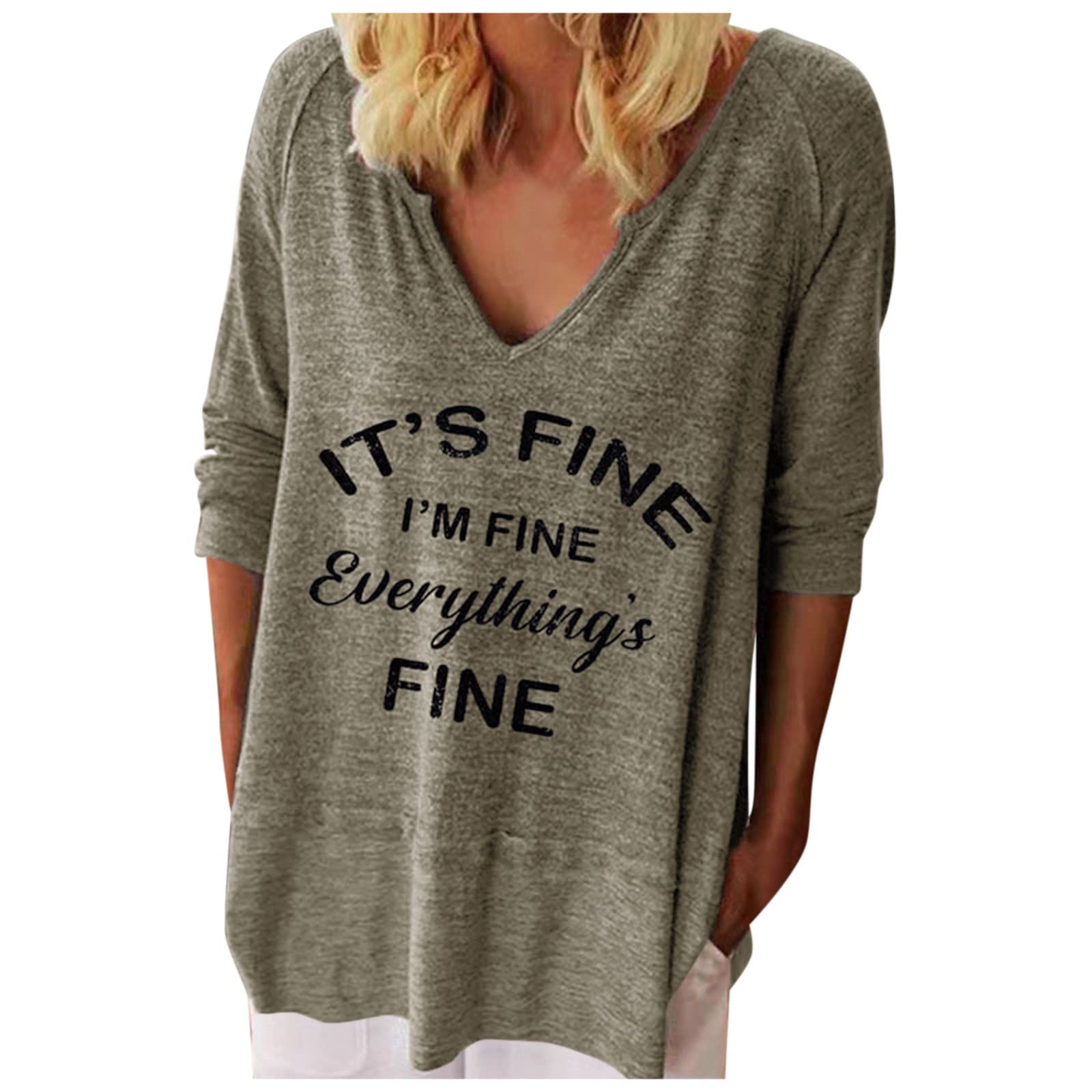 Women's Color Block Hoodie - Stylish V-Neck Long Sleeve Casual Top Blouse | Perfect for Everyday Wear, Date Nights & Weekend Outings