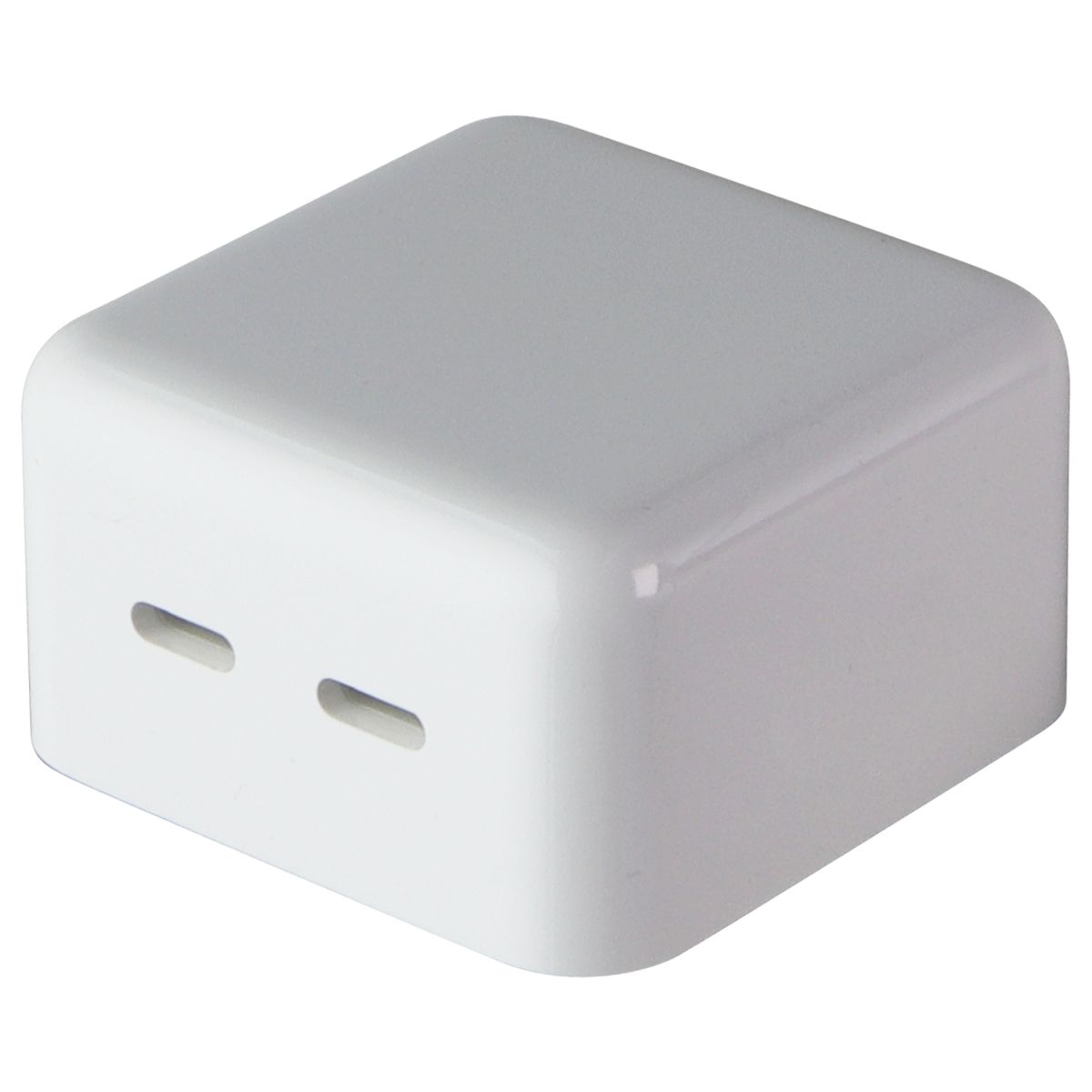 Apple 35W Dual USB-C Port Compact Power Adapter - Fast Charging for iPhone 14/13/12, iPad, AirPods - White (MNWM3AM/A) | Perfect for Travel, Office & Home Use