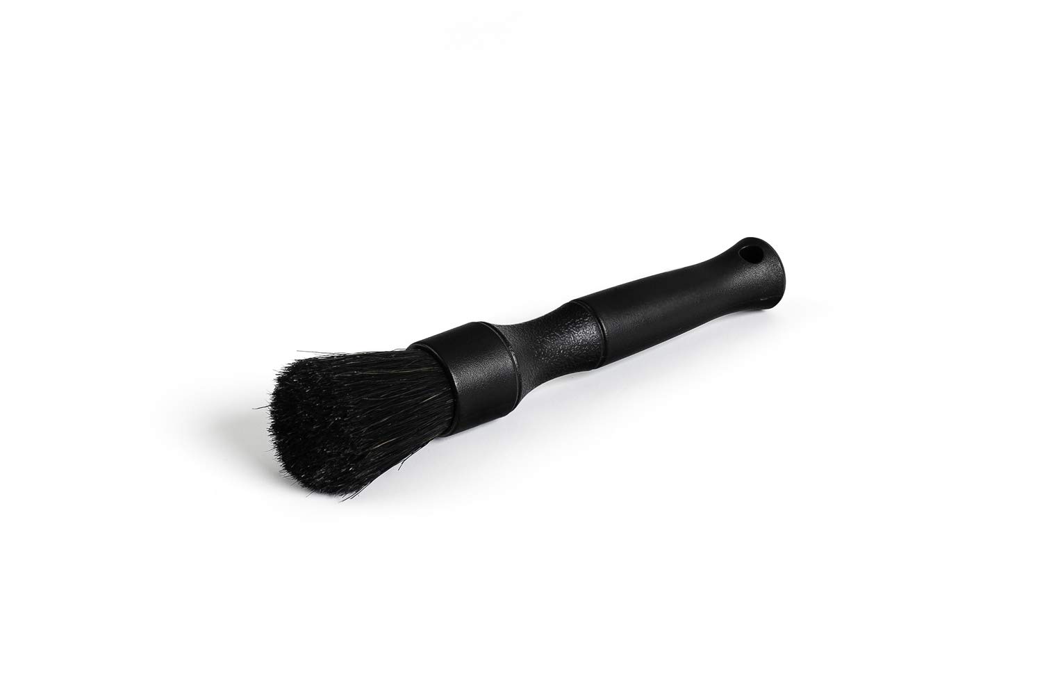 Natural Boar's Hair Detailing Brush Kit - 2-Pack for Small Spaces & Car Detailing