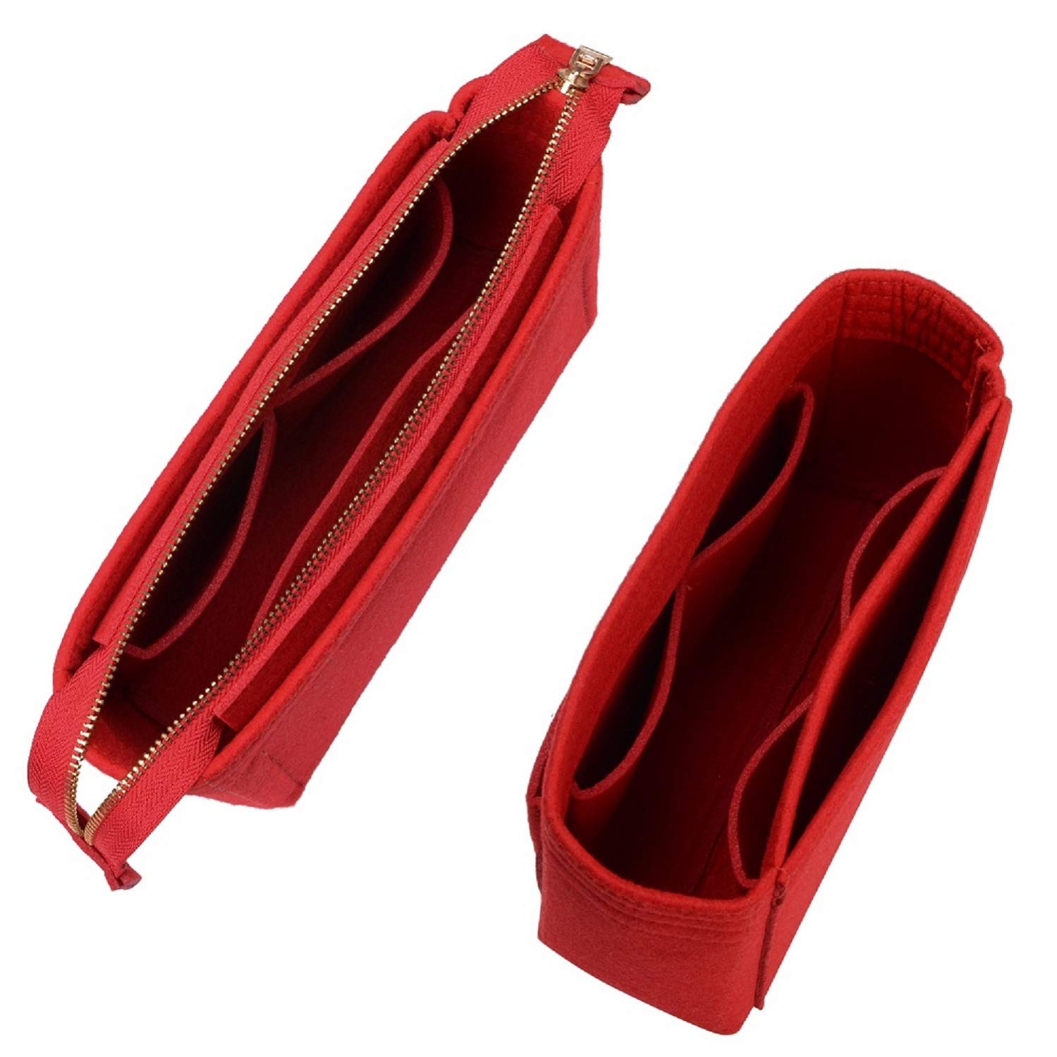 ZTUJO Purse Organizer Insert for LV NeoNoe Noé Series - 2 Pack Set | Handbag Organizer with Multiple Pockets | Perfect for Travel, Work & Everyday Use