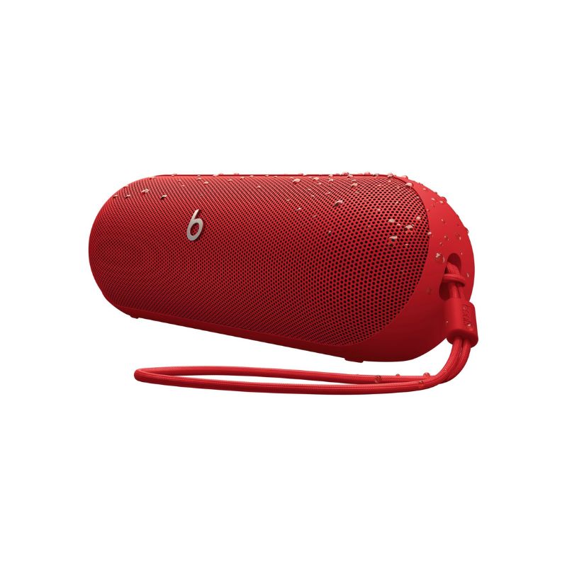Beats Pill Portable Bluetooth Speaker with Wireless Charging - Red | Perfect for Outdoor Adventures, Parties & Home Use