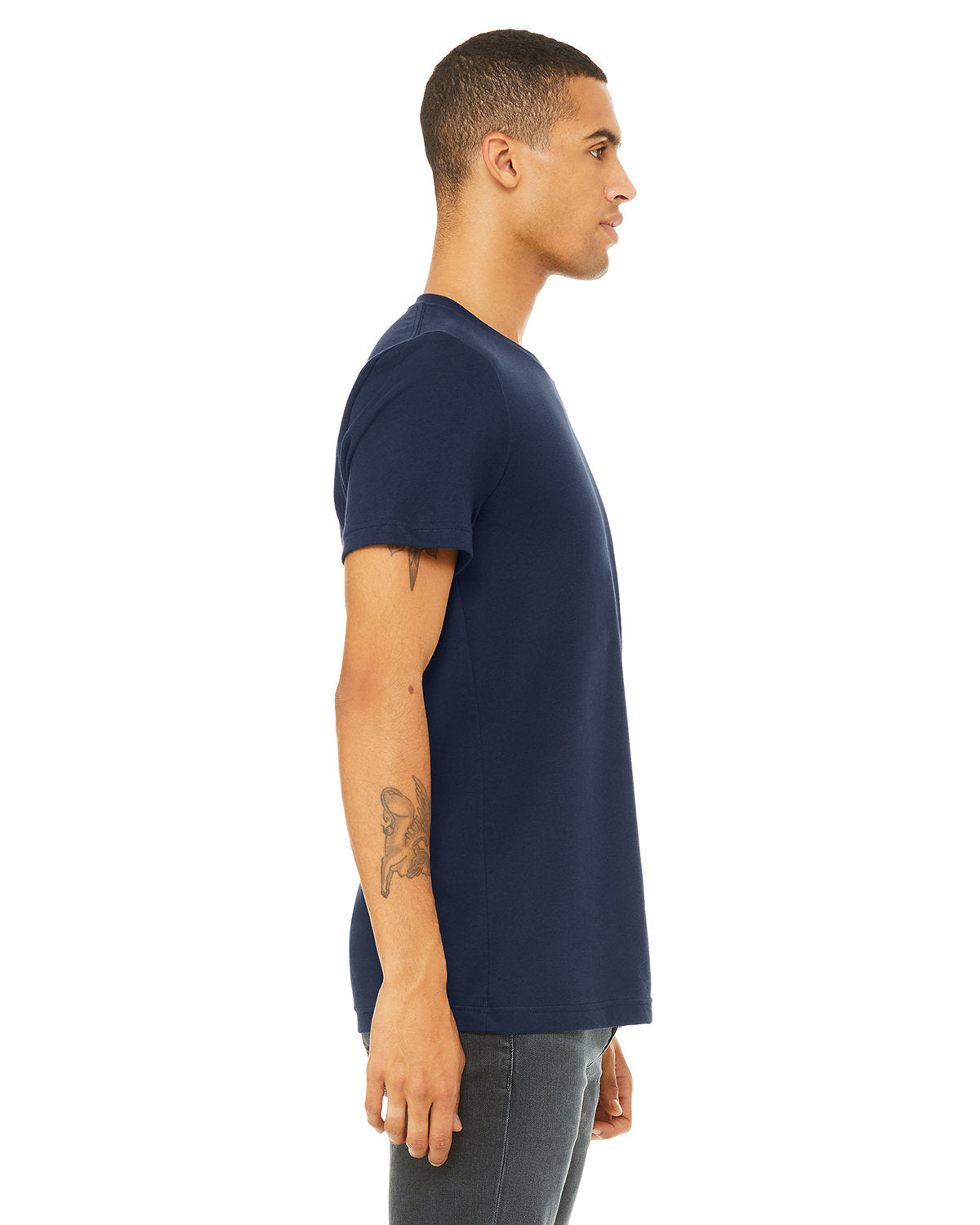 Bella + Canvas 3001C Unisex Jersey Short Sleeve T-Shirt - Soft Cotton Crew Neck Tee for Men & Women - Perfect for Casual Wear, Screen Printing & Everyday Outfits