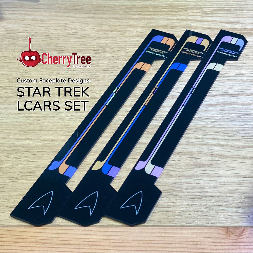 Geek Machine™ Star Trek Edition PC Gaming Case (BLACK) - Perfect for Sci-Fi Fans & Custom Gaming Rigs - Ideal for Star Trek Themed Setups & Collector Displays