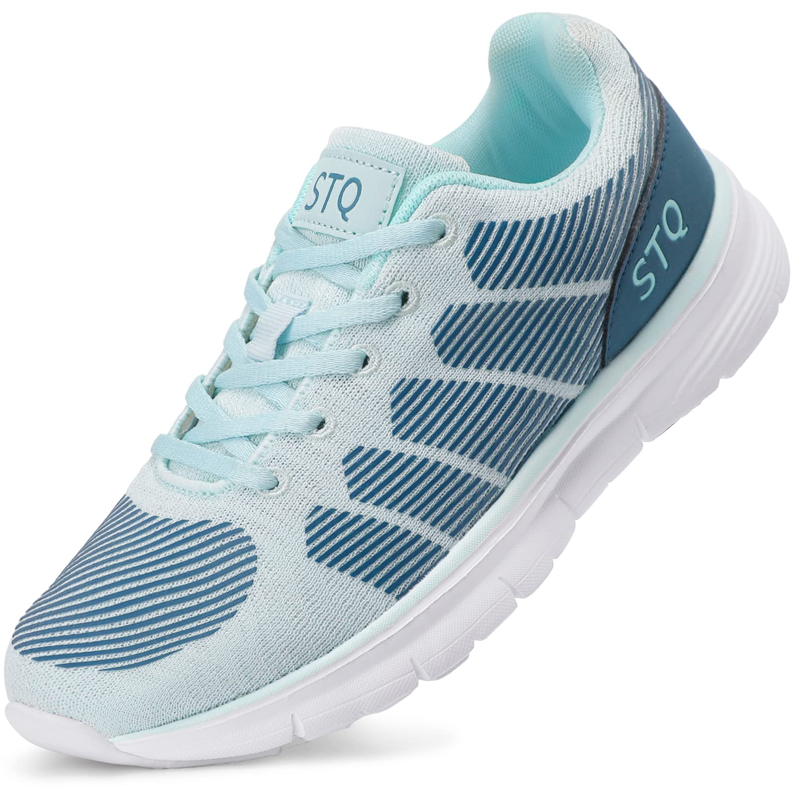 STQ Women's Breathable Walking Tennis Shoes - Lightweight Mesh Running Sneakers for Road & Gym - Comfortable Fashion Shoes for Walking, Jogging & Casual Wear