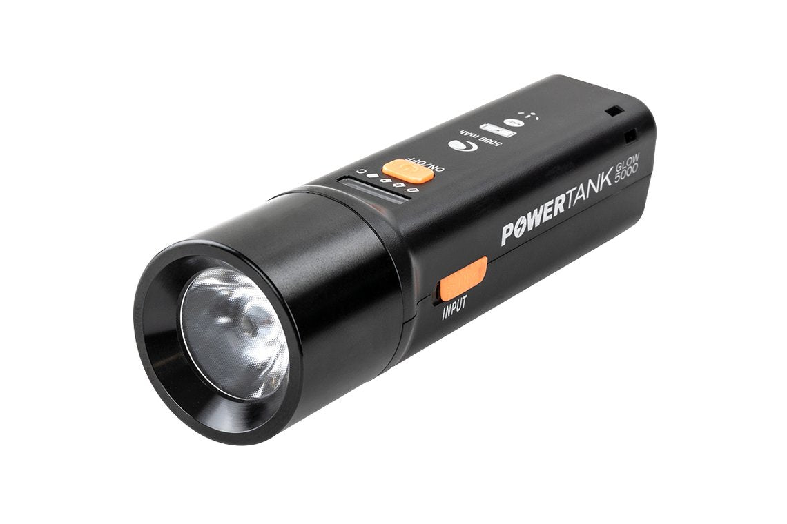 POWERTANK GLOW 5000 High-Capacity Portable Power Bank (93585) - Perfect for Camping, Travel & Emergency Power Backup