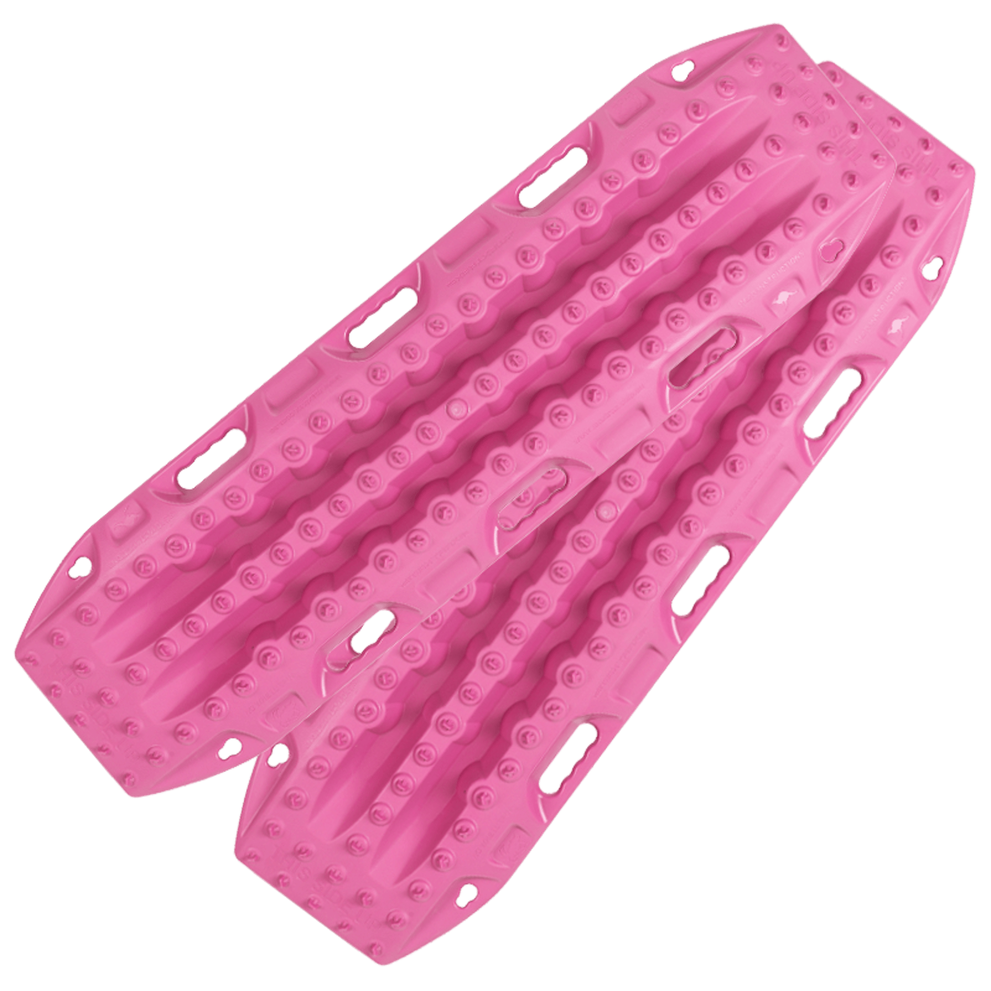 MAXTRAX MKII Pink Off-Road Vehicle Recovery Tracks - Heavy Duty Sand & Snow Traction Boards for 4x4 Trucks, SUVs, Jeeps - Emergency Extraction & Mud Rescue Gear for Outdoor Adventures