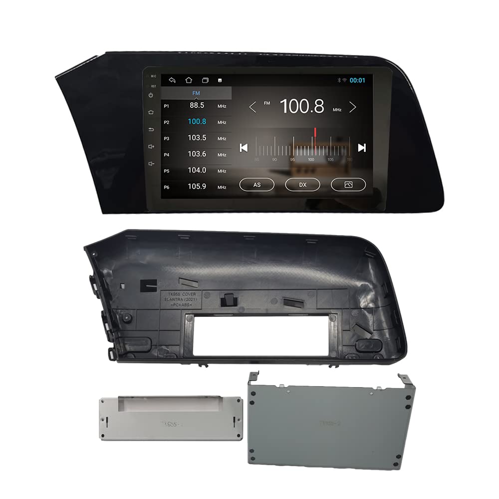 Android 10 Car Stereo with GPS Navigation - 2.5D Touch Screen Multimedia Player for 2021 HYUNDAI Elantra | Bluetooth, FM Radio, Hands-Free Calling | Perfect for Road Trips & Daily Commuting