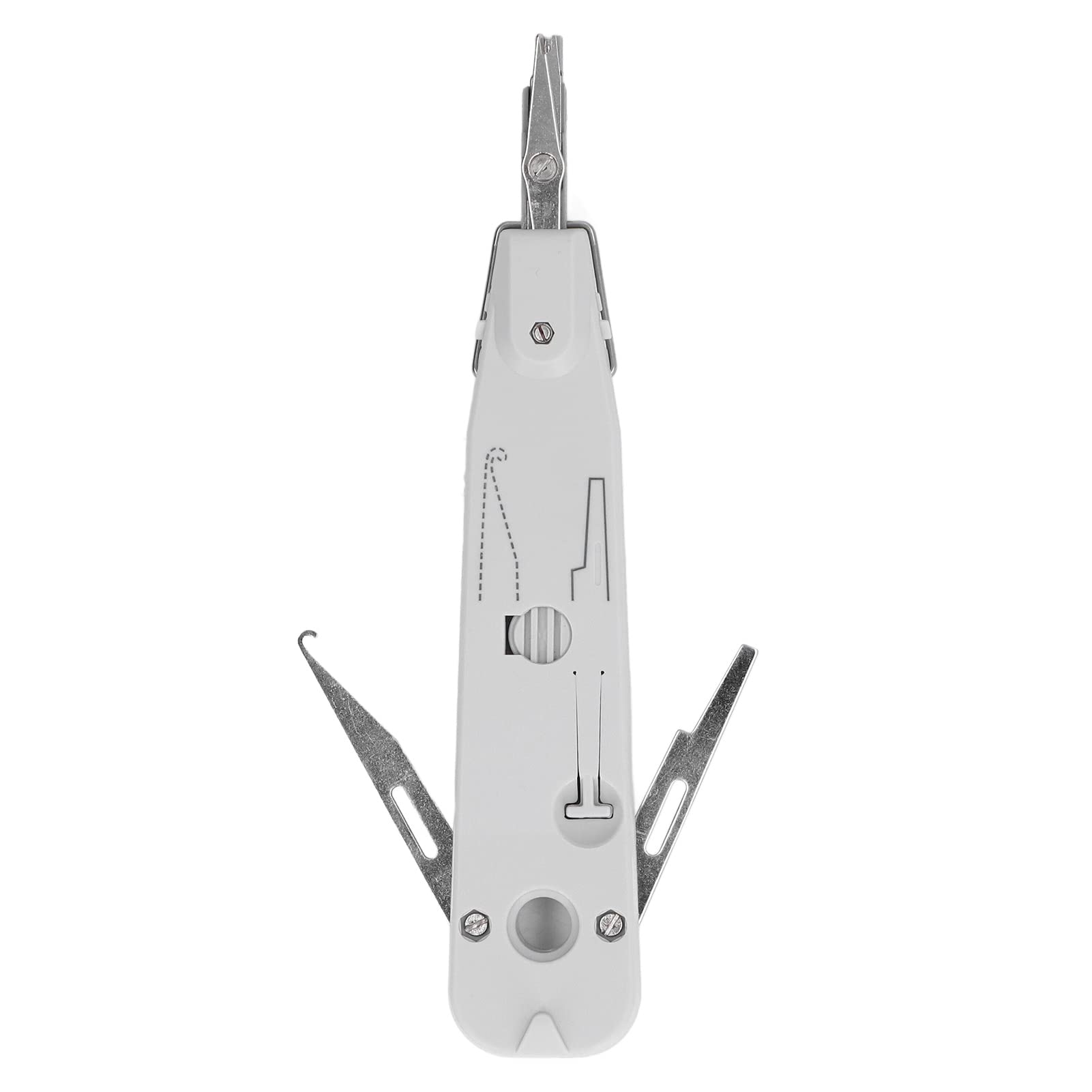 Professional Wire Strippers & Punch Down Tool - Network Terminal Insertion Tool with Cable Cutter & Crimping Function for KELON | Ideal for Ethernet Cable Installation, Network Maintenance & DIY Electrical Projects