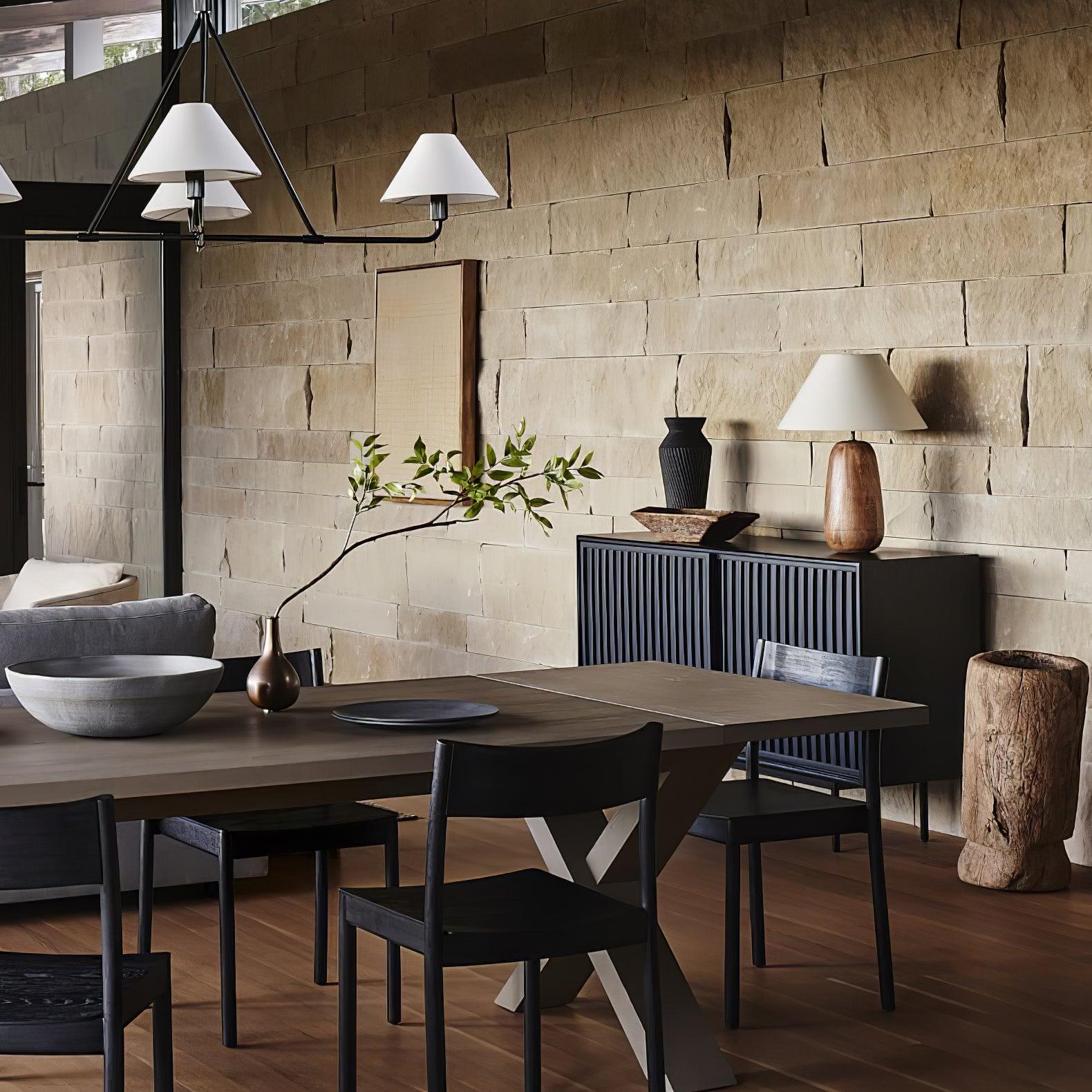 Stylish Irving Wood Table Lamp - Modern Home & Office Decor - Perfect for Bedroom, Living Room, or Workspace Lighting