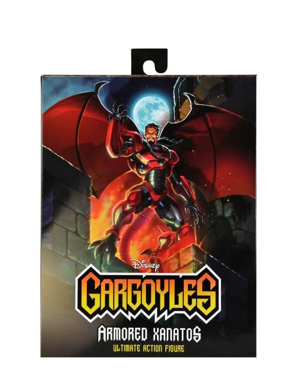 Disney's Gargoyles Armored Xanatos Ultimate Action Figure - Collectible Toy for Fans, Display & Play | Perfect for Gargoyles Collectors & Action Figure Enthusiasts