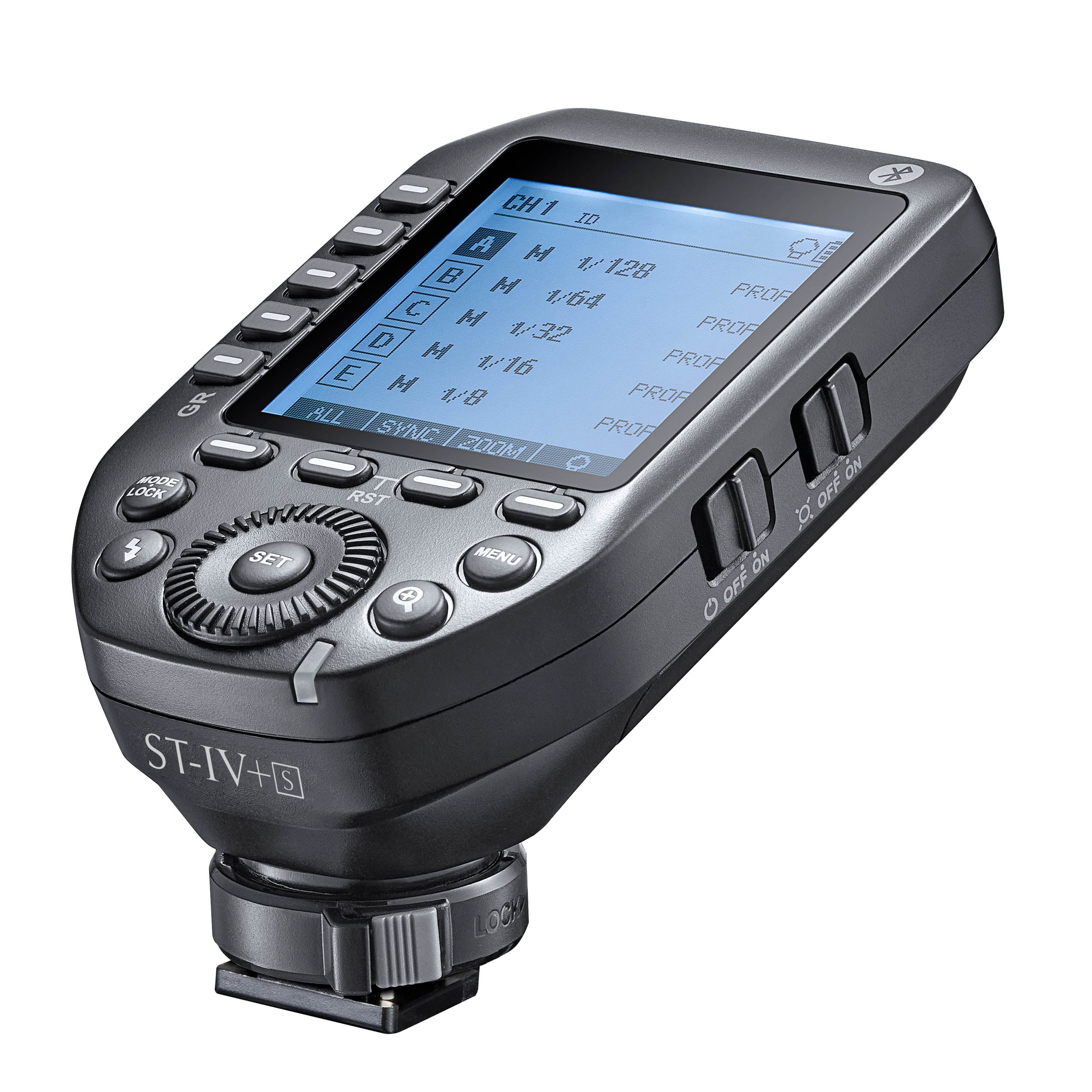 ST IV+ 2.4GHz Wireless Flash Trigger with App Control (XPro II) - Compatible with DSLR & Mirrorless Cameras - Perfect for Studio Photography, Portrait & Outdoor Shooting - Clearance Sale