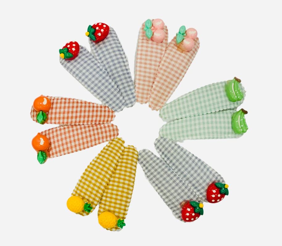 Colorful Small Plastic Snap Hair Clips for Women & Girls - 12-Piece Set for School, Work, and Everyday Hairstyles
