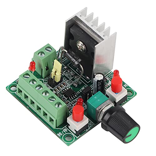 Stepper Motor Controller PWM Pulse Signal Generator - Adjustable Speed Regulator Board with Frequency Control for DIY CNC, 3D Printer & Robotics Projects