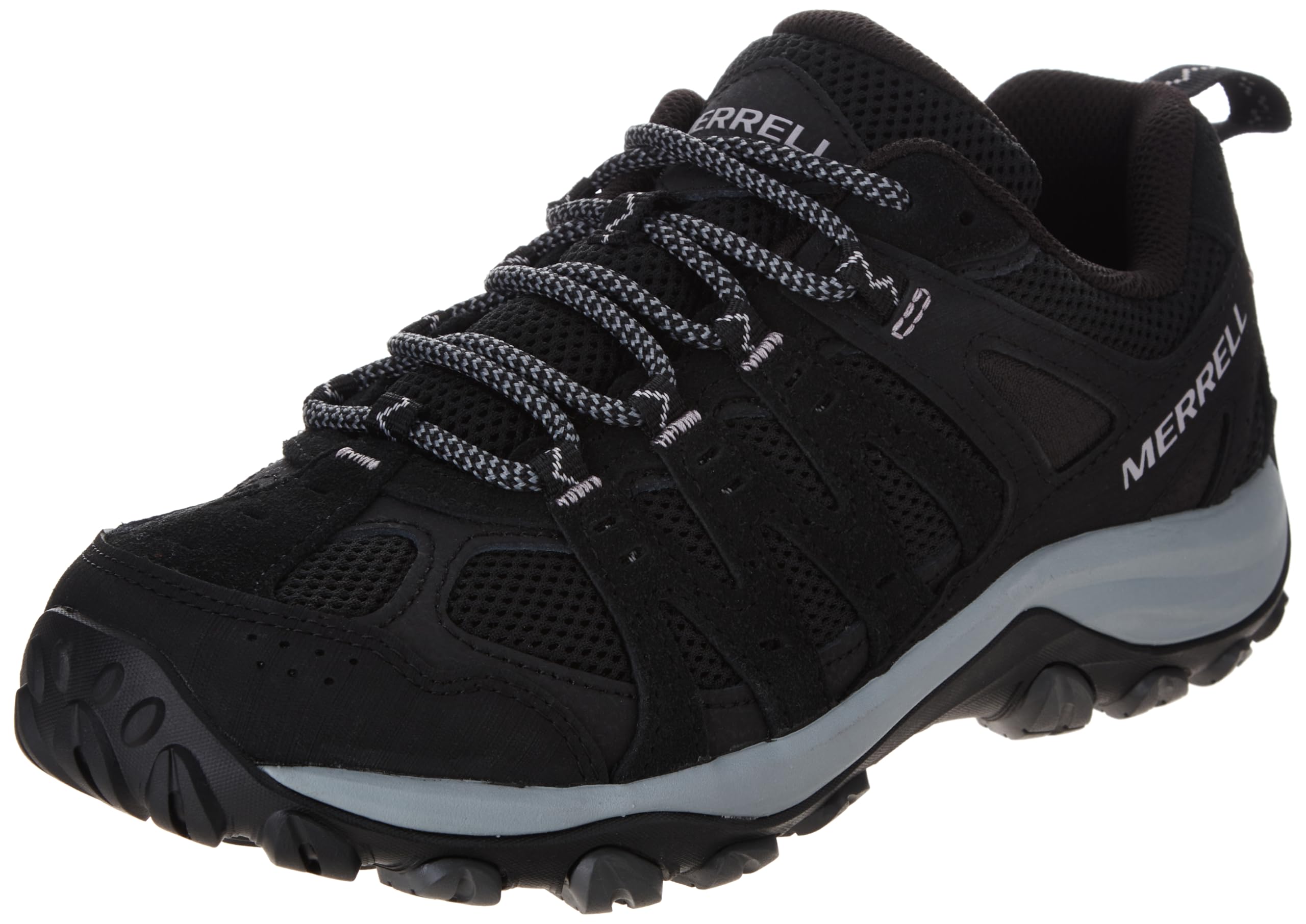 Merrell Women's Accentor 3 Hiking Boots - Waterproof Outdoor Shoes for Trail Walking & Backpacking - Size 9.5 (Black) - Perfect for Mountain Climbing & Camping Adventures