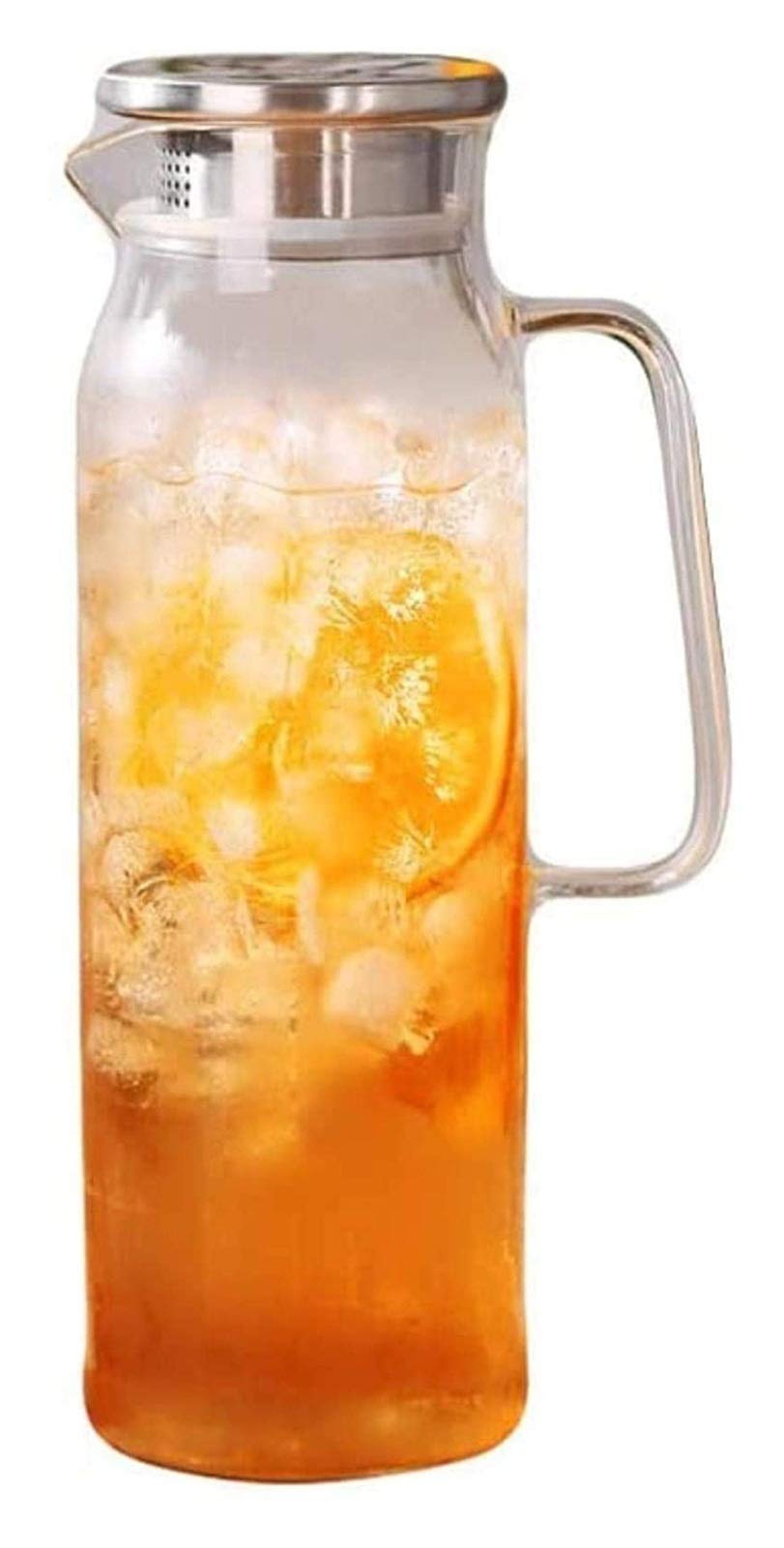 Premium Glass Teapot with Infuser - Heat Resistant & Explosion Proof Kettle for Boiling Water, Iced Tea & Herbal Brewing - Perfect for Home, Office & Tea Ceremonies