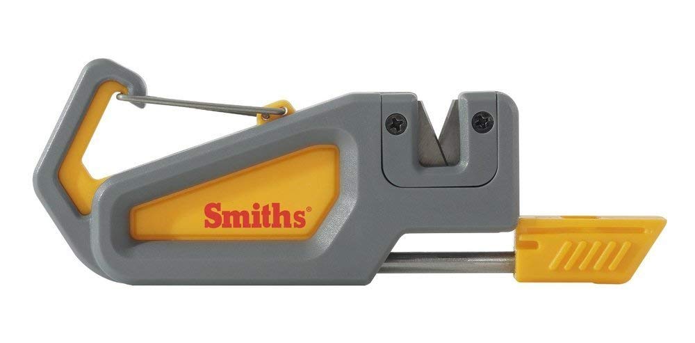 Smith's Pack Pal Survival Sharpener - Portable Knife Sharpener for Camping, Hunting & Outdoor Adventures | Compact & Durable Multi-Tool for Bushcraft, Hiking & Emergency Preparedness