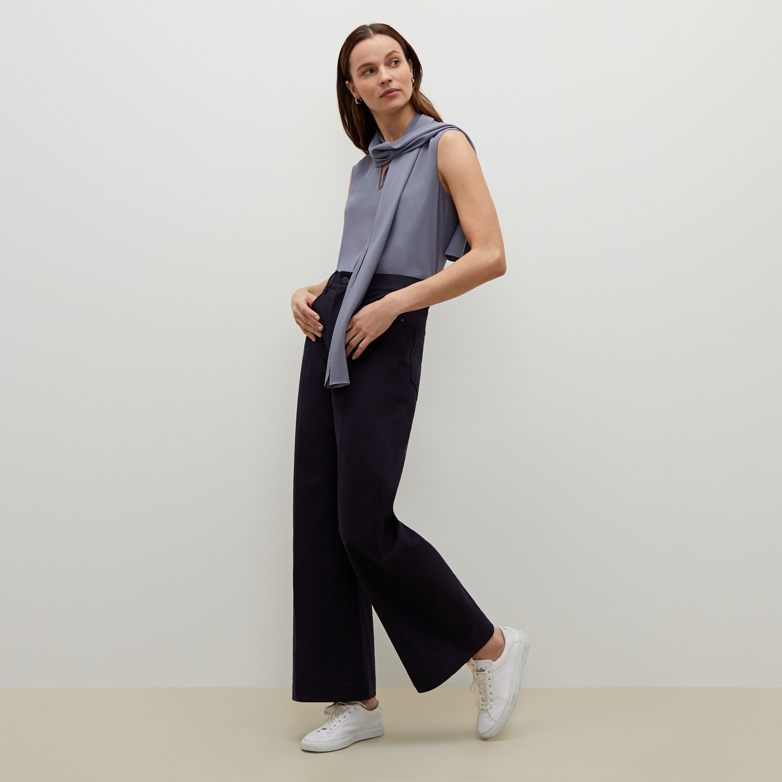 Milo Wide Leg Jeans for Women - Eco-Friendly Stretch Denim Pants with Comfortable Fit - Perfect for Casual Outfits, Workwear & Everyday Style