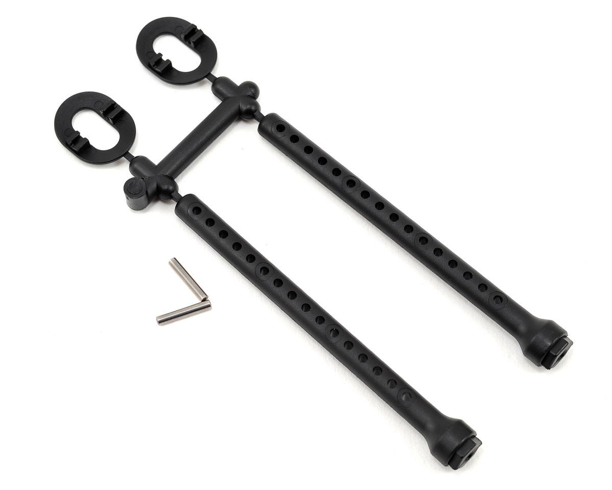 XRAY Front Body Mount Set (6mm) - Universal Car Accessories for Off-Road & Racing Vehicles - Perfect for Jeep, Truck & SUV Upgrades