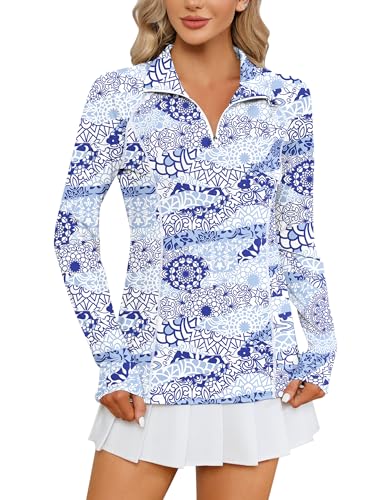 White Blue Print