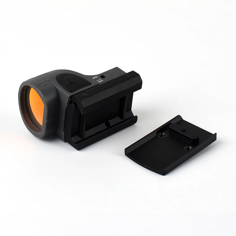 Trijicon SRO 2.5MOA Red Dot Sight - Tactical Reflex Scope for Pistols, Handguns & Rifles | Weaver/Picatinny Rail Compatible | Ideal for Hunting, Target Shooting & Home Defense