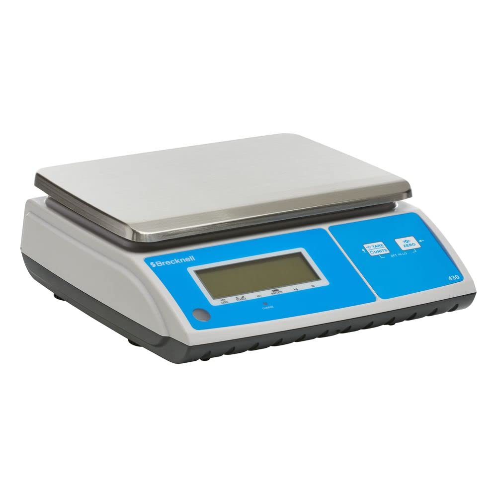 Brecknell 430-30 Digital Food Service Scale - 30 lb Capacity, 0.002 lb Precision - Perfect for Commercial Kitchens, Bakery, and Grocery Stores