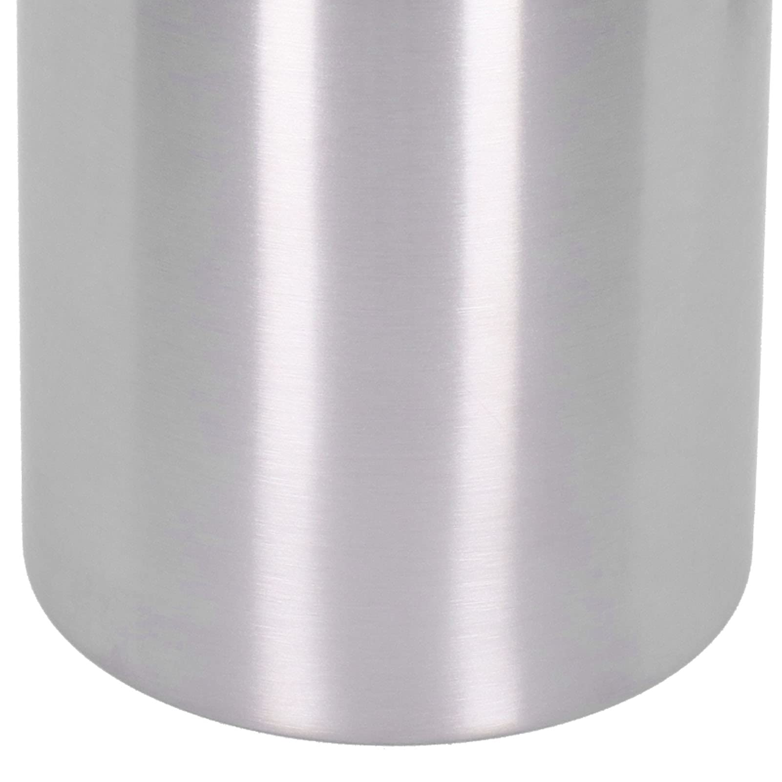 1800ML Airtight Stainless Steel Coffee & Nut Storage Container - 304 Food-Grade Kitchen Canister for Sugar, Coffee Beans & Dry Food - Perfect for Pantry, Countertop & Office Use