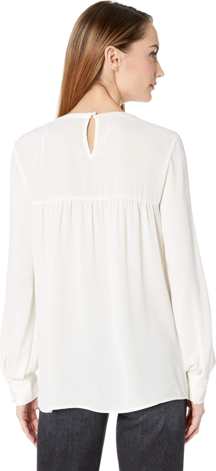 Vince Camuto Women's Long Sleeve Blouse Shirt - Elegant Flowy Tunic Top for Work, Office & Casual Outfits | Perfect for Business Attire, Date Night & Everyday Wear