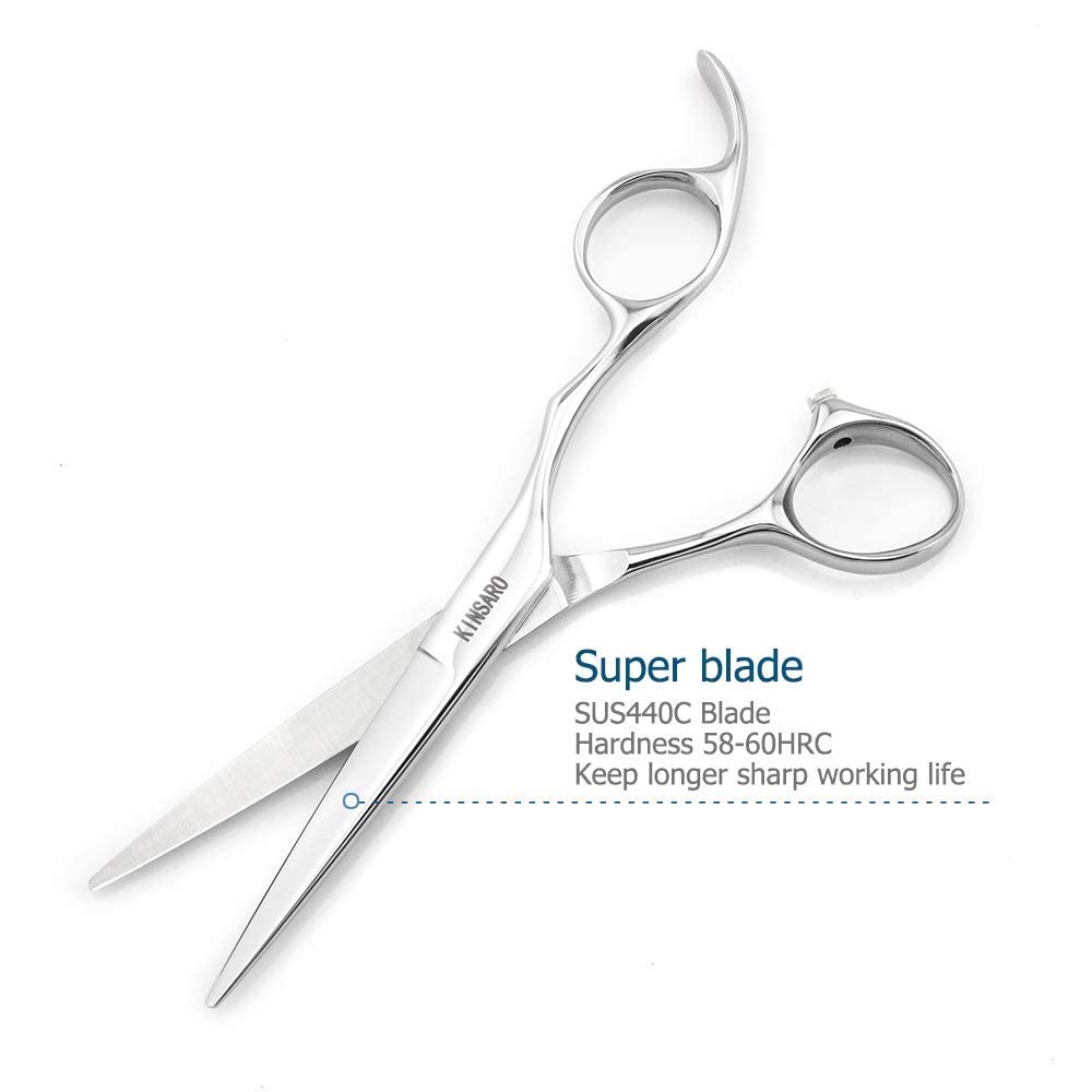 5.5 Inch Professional Hair Cutting Scissors & Thinning Shears Set - Barber Scissors for Precision Haircuts, Styling & Trimming - Perfect for Salons, Home Use & Professional Hairstylists
