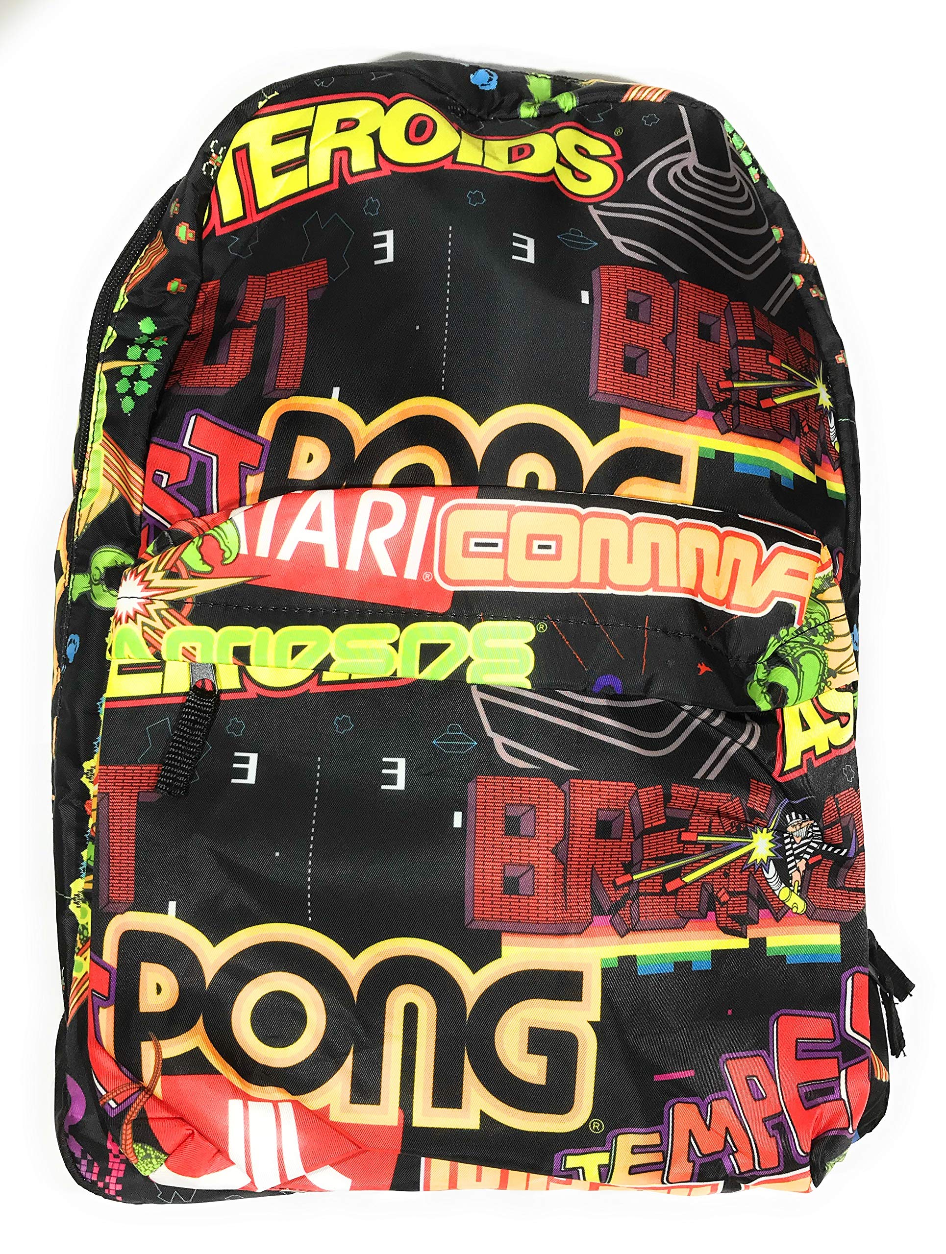 Atari Retro Gaming Backpack - Vintage Arcade Style Laptop Bag for Men & Women - Perfect for School, Travel & Work