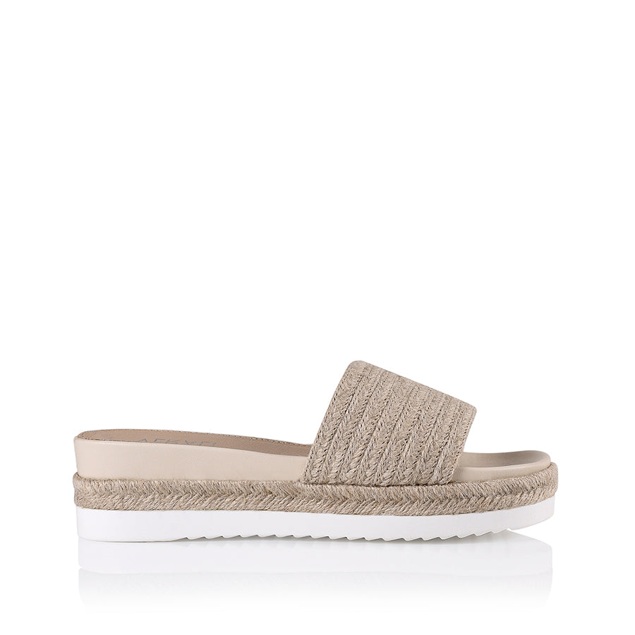 Declan Comfortable Footbed Slides - Natural Rope Sandals for Men & Women | Perfect for Beach, Pool, and Home Relaxation