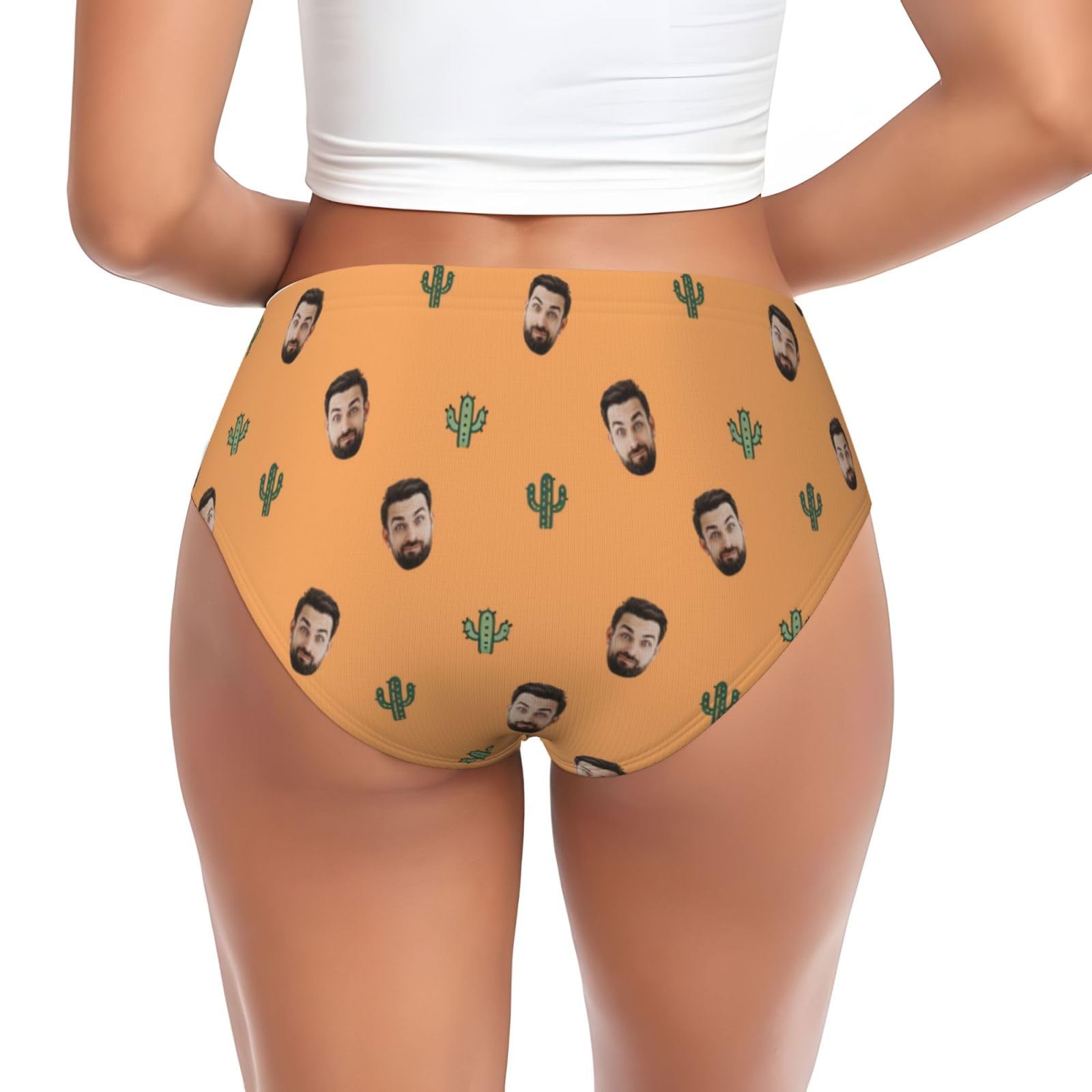 Custom Photo Underwear for Women - Funny Gift for Her | Anniversary & Valentine's Day