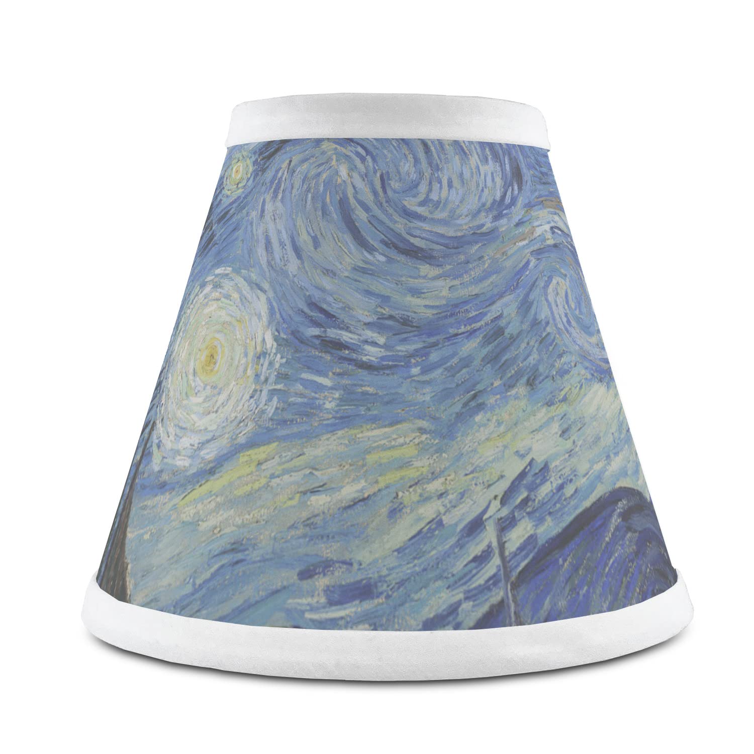 Custom Starry Night Van Gogh Inspired Chandelier Lamp Shade - Vintage Home Decor for Living Room, Bedroom & Dining Room Lighting