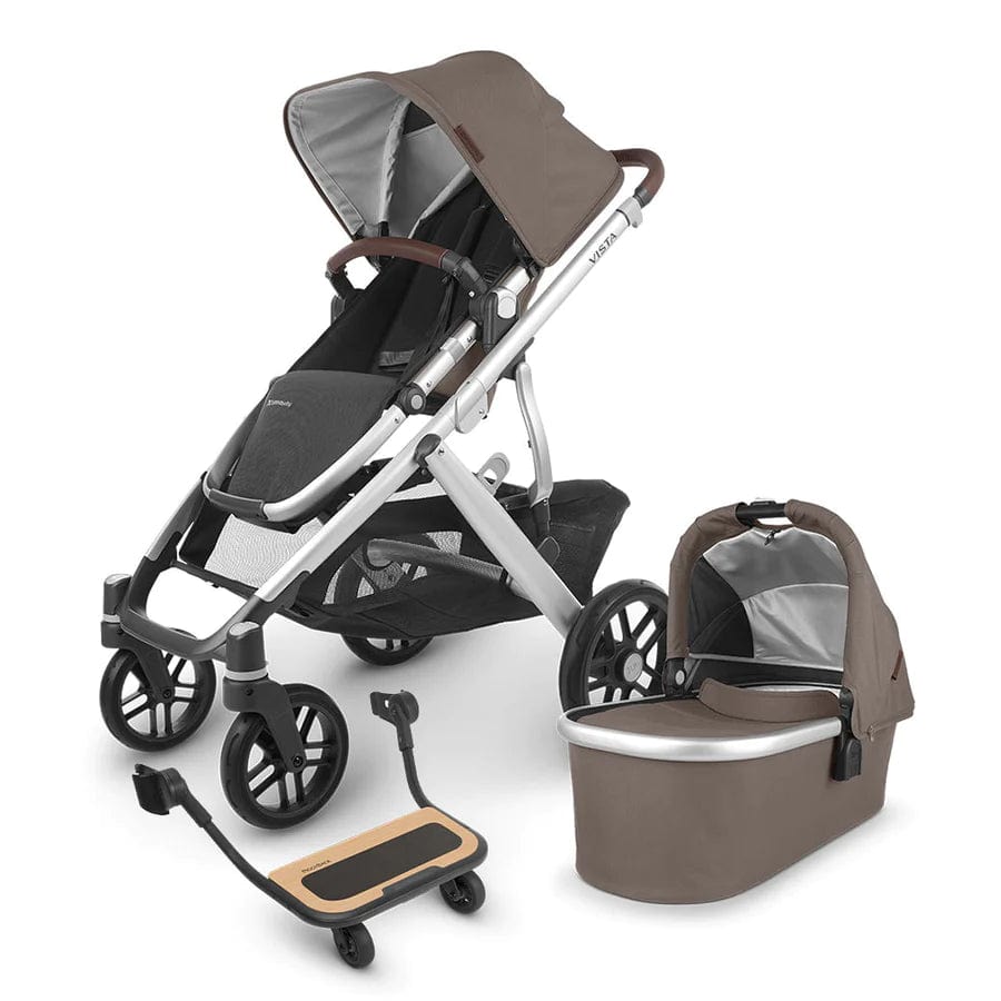 Vista V2 Stroller with Piggyback Board - Lightweight, Compact & Adjustable Baby Stroller for Travel & Everyday Use - Perfect for Parents on the Go