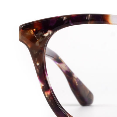Jane Stardust Eyeglasses - Trendy & Lightweight Acetate Frame Glasses for Women | Perfect for Reading, Work & Everyday Fashion