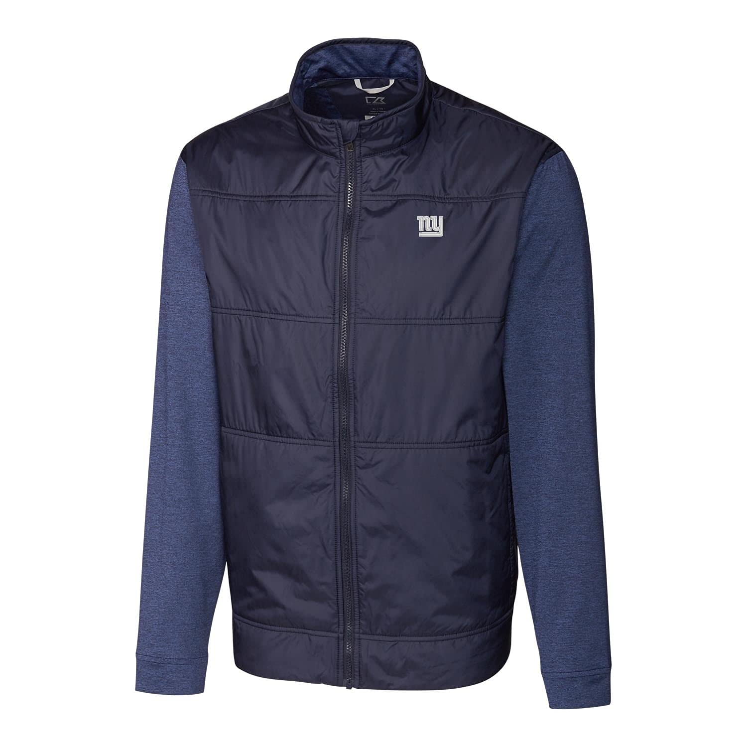 Cutter & Buck Men's NFL Big & Tall Stealth Full-Zip Jacket - Waterproof Windbreaker for Football Fans, Outdoor Sports & Casual Wear