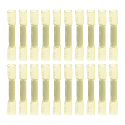 300Pcs 10A 0.25-0.5mm² Yellow