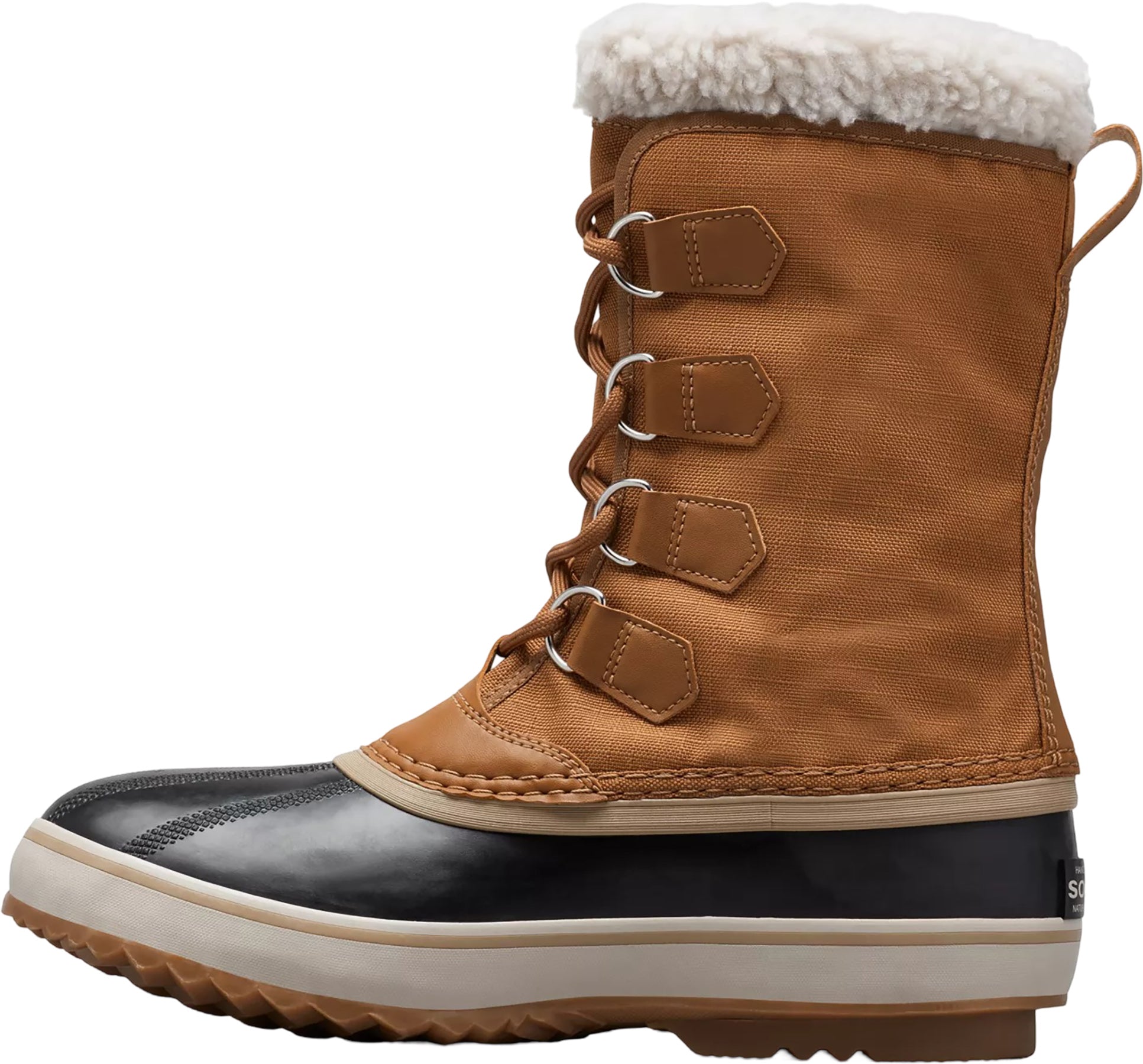 1964 PAC Men's Waterproof Nylon Boots - Durable & Comfortable for Outdoor Hiking, Hunting & Work - Black