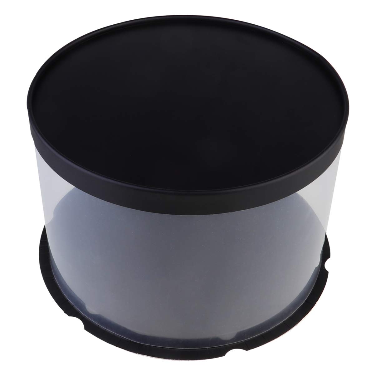 **Clear Plastic Cake Carrier with Dome Lid - Airtight Cake Container for Cakes, Cupcakes, Sandwiches, Hamburgers & Fruit Salad | Perfect for Parties, Picnics & Food Storage**