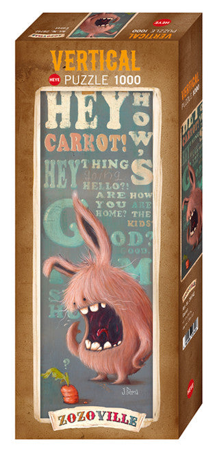 Funny Carrot Zozoville Plush Toy - Cute & Soft Stuffed Animal for Kids, Gift for Boys & Girls - Perfect for Bedroom Decor, Nursery, and Playtime